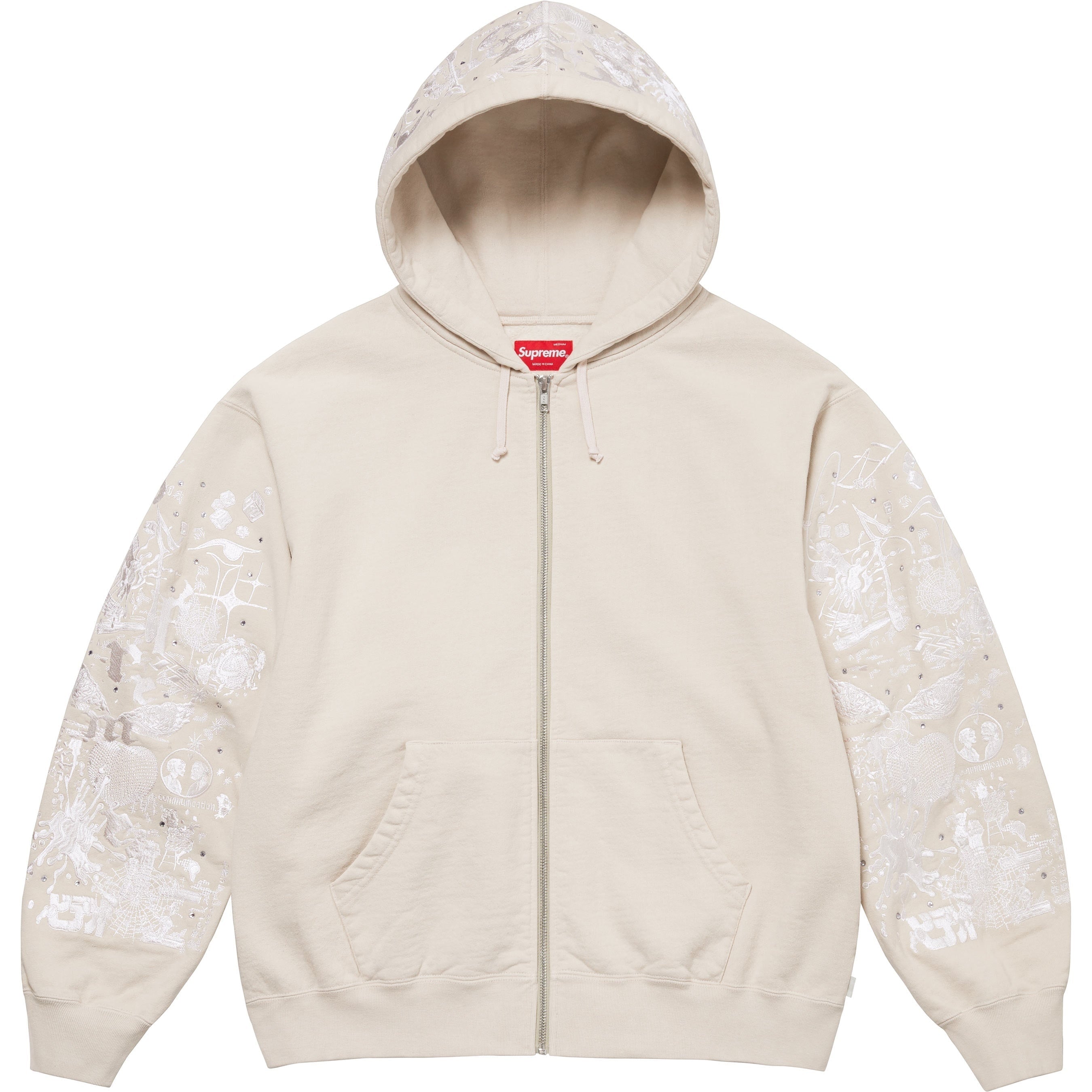 AOI Zip Up Hooded Sweatshirt view 14